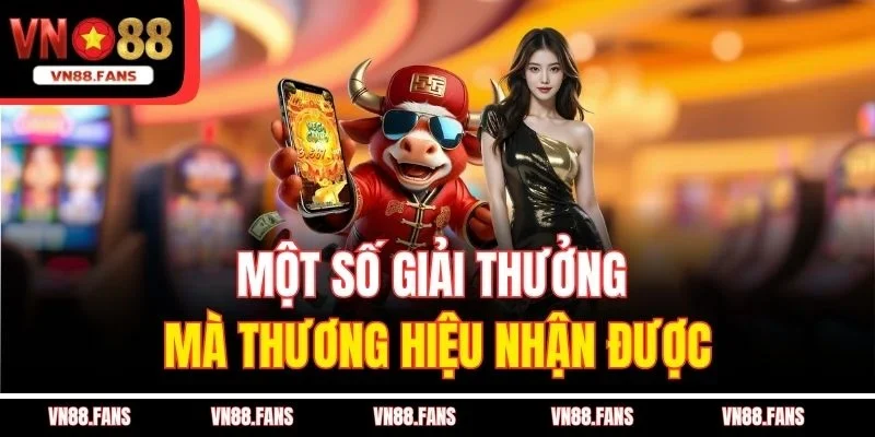 Một số giải thưởng mà thương hiệu nhận được